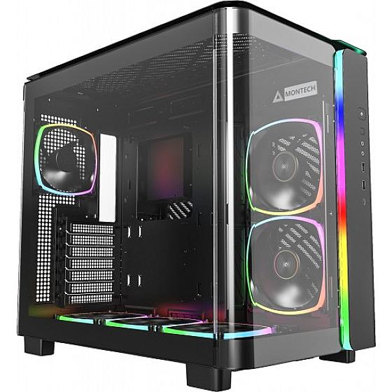 Montech King 95 PRO Tempered Glass Black ATX Mid Tower Desktop Chassis product image