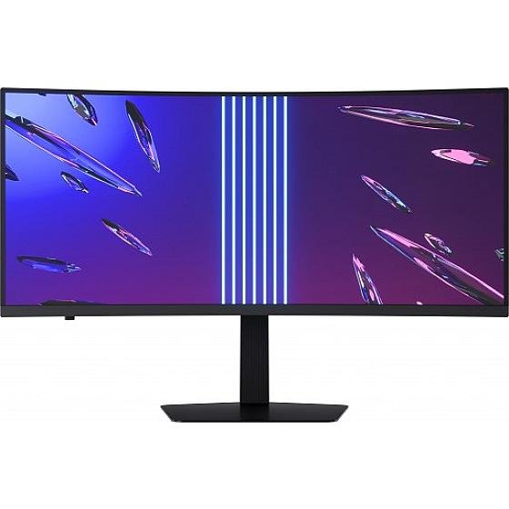 WootVision 34UW V180 34" UltraWide QHD (3440x1440) 180Hz 1ms (OD) VA FreeSync 1500R Curved Black Desktop Monitor product image