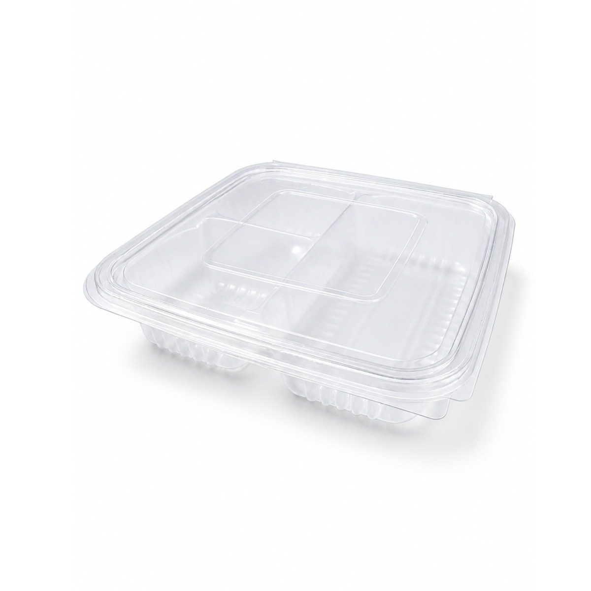 ZIB-T325- CS 3 Division Meal Tray Clamshell - 150 Units