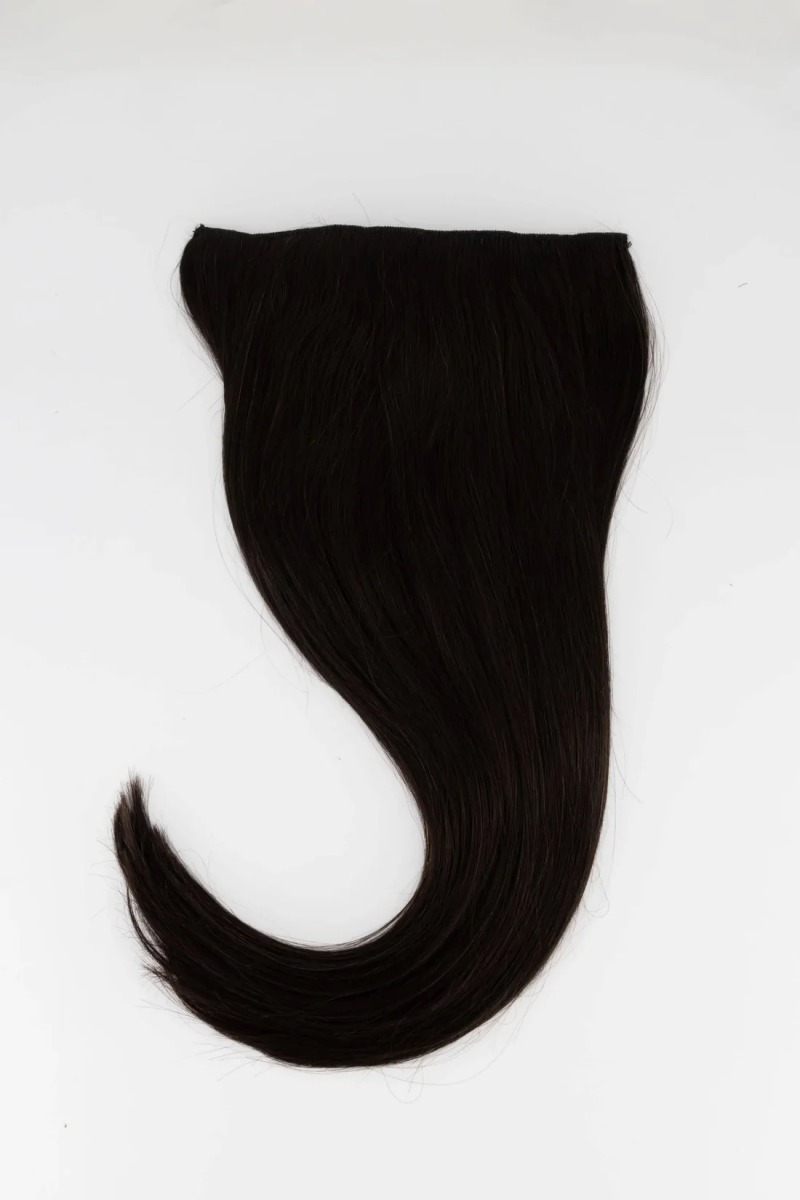 Brown Black Clip-in Hair Extensions