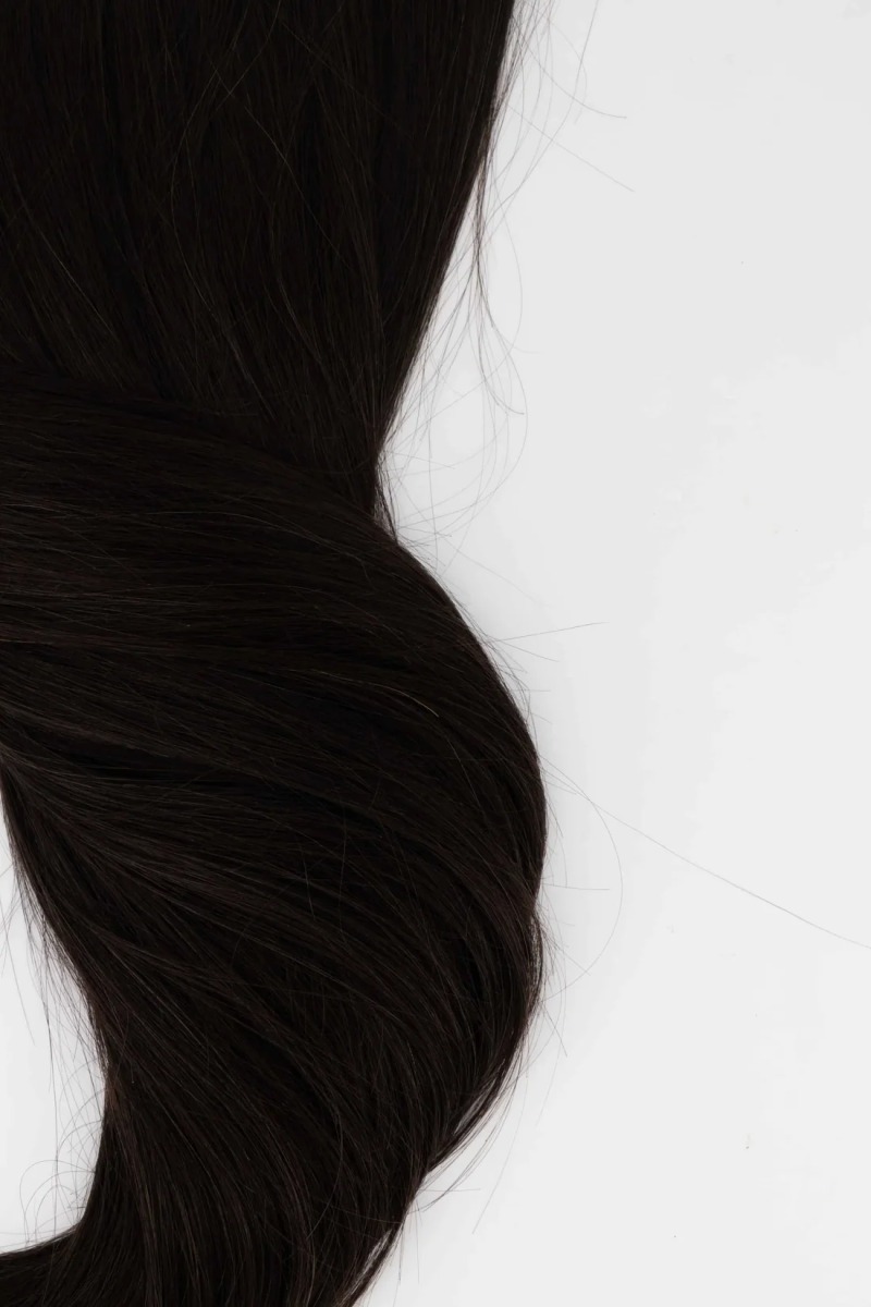 Brown Black Clip-in Hair Extensions