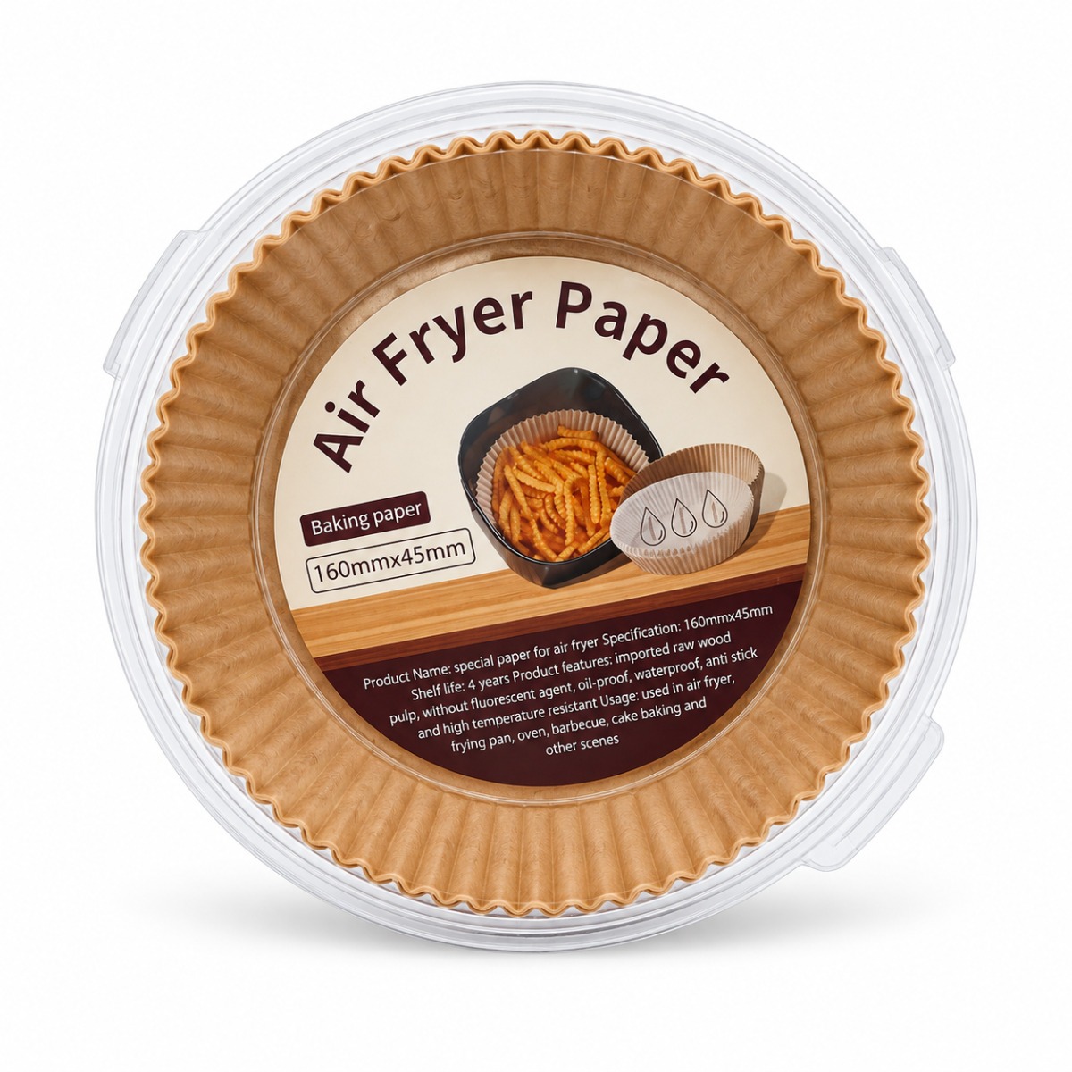 AIR FRYER PAPER - 160X45MM