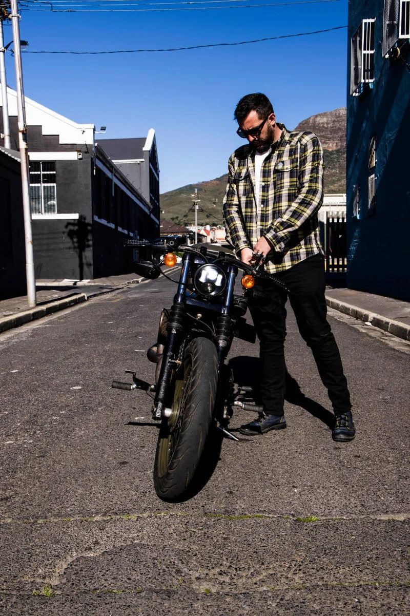 Rider in Boney Gear