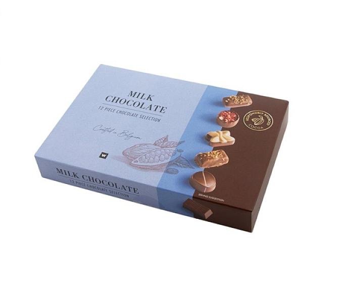 Milk Chocolate Selection 12 pcs product image