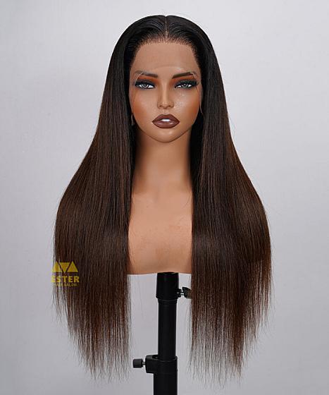 13×6 Lace Wig T1b4 Virgin Human Hair product image