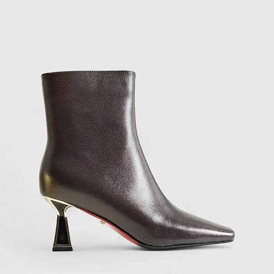 Bulbul Leather Ankle Boot Brown  product image
